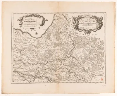 La Veluwe, la Betuwe, et le Comté de Zutphe, dans le Duché de Gueldre