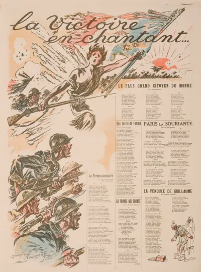 La Victoire en chantant... (juliste)