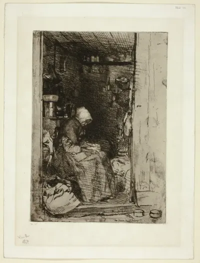 La Vieille aux Loques (The Old Woman with Rags)