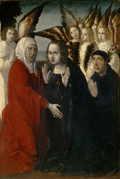 La Visitación de la Virgen a Santa Isabel