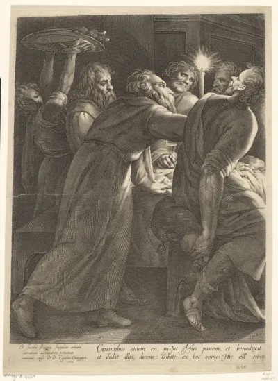 Laatste avondmaal (linker blad)