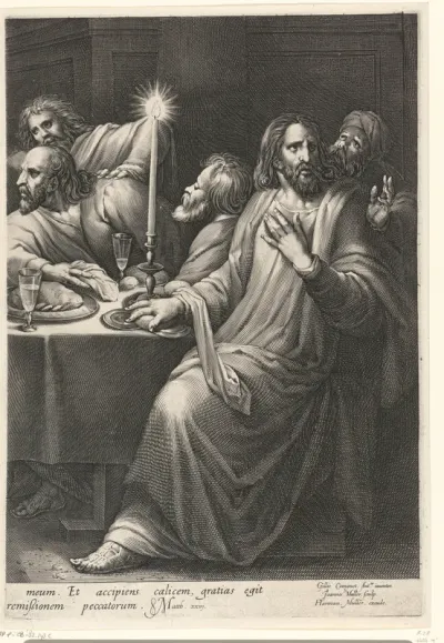 Laatste avondmaal (rechter blad)