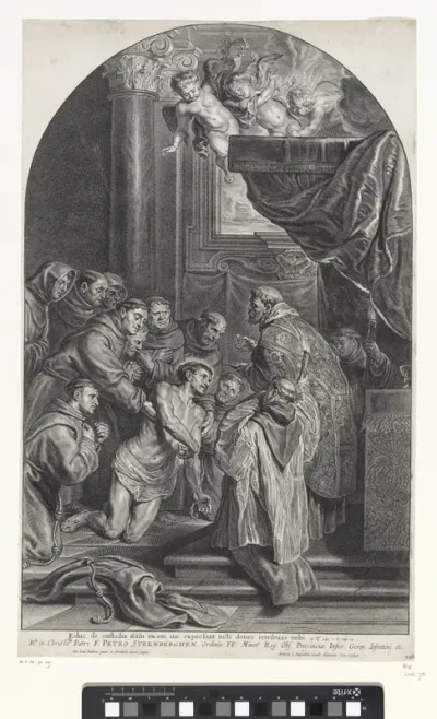 Laatste communie van H. Franciscus
