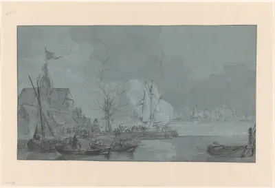 Laatste schot van Dordrecht naar de Fransen in Papendrecht, 1813