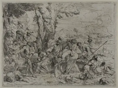 Laban Searching for Family Idols among the Possessions of Joseph