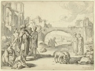 Laban Searching for his Stolen Household Gods