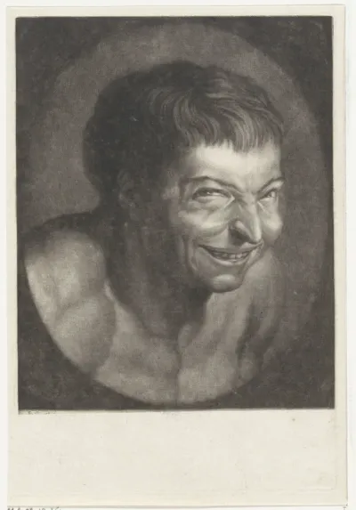 Lachende Democritus