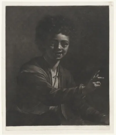 Lachende jongen