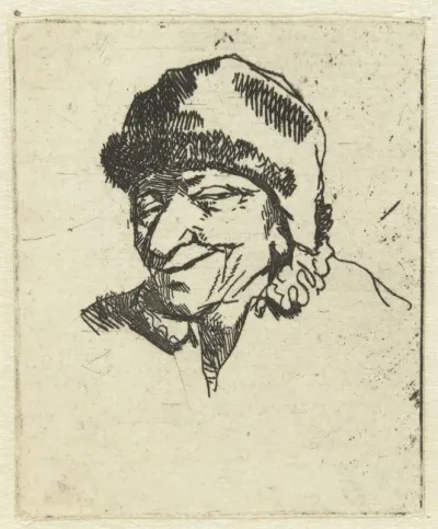 Lachende man