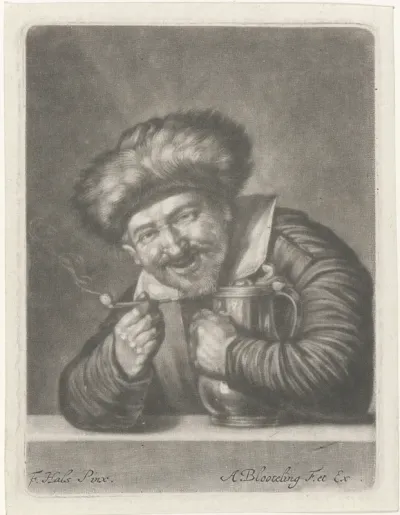 Lachende roker