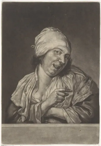 Lachende vrouw (het Gezicht)