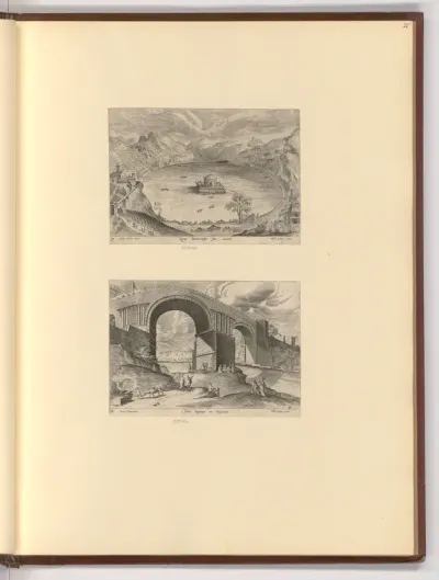 Lacus Nemorensis Sive Ariciae; Pons Segouiae in Hispania