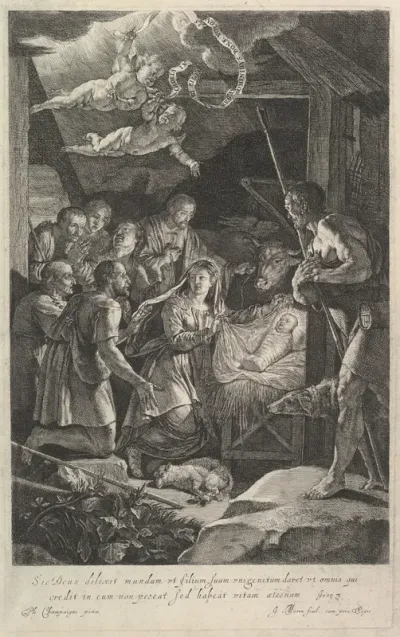 L'adoration des bergers