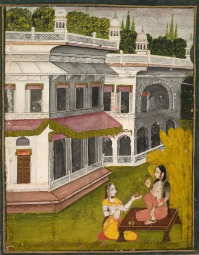 Lady and Her Confidante