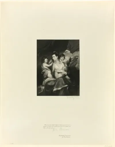 Lady Cockburn and family, from Old English Masters
