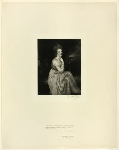 Lady Derby, from Old English Masters
