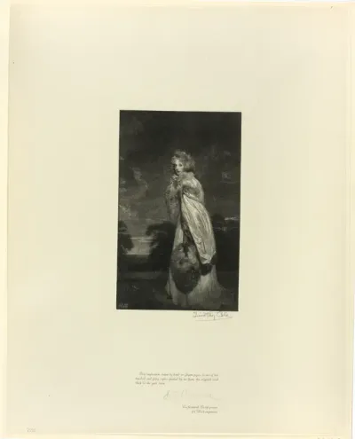 Lady Derby (Miss Farren), from Old English Masters