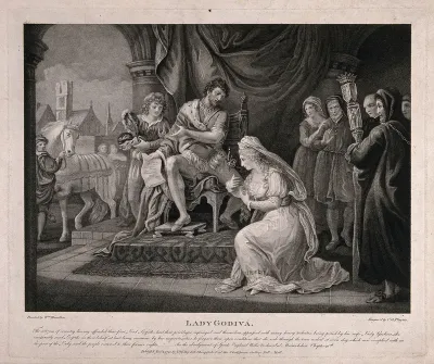 Lady Godiva interceding for the people of Coventry