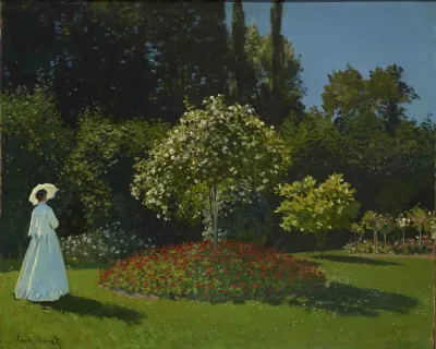 Lady in the Garden