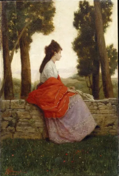 Lady in the park