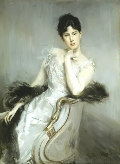 Lady in White