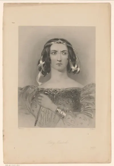 Lady Macbeth, uit Shakespeares Macbeth