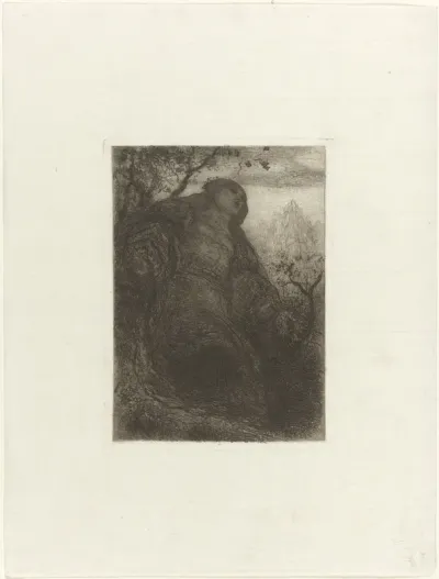 Lady of Shalott, known as ‘Woman under a Tree’