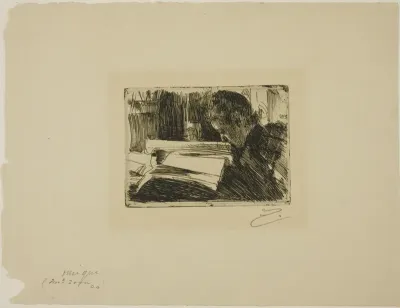 Lady Reading (Mrs. Zorn)