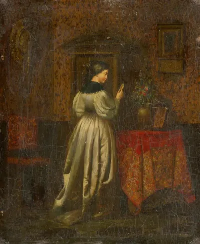 Lady with a Miniature