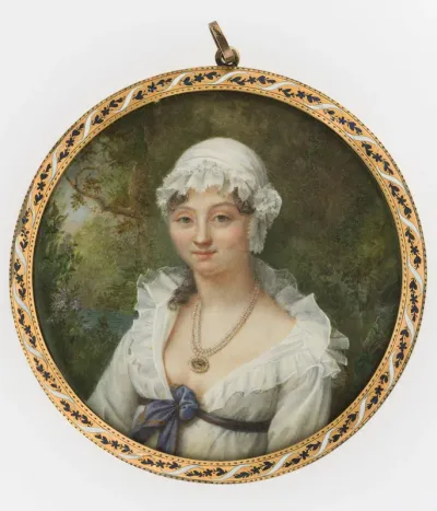 Lady with a Pearl Necklace