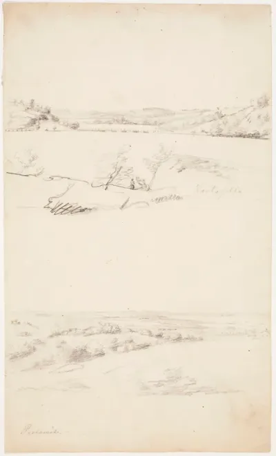 Laitasilta ja Parkumäki. Two Landscape Sketches