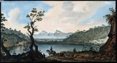 Lake Avernus (Lago d'Averno) and environs