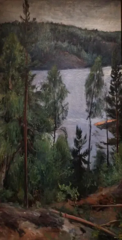 Lake Lagoda Landscape, Haavus