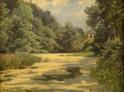 Lake landscape