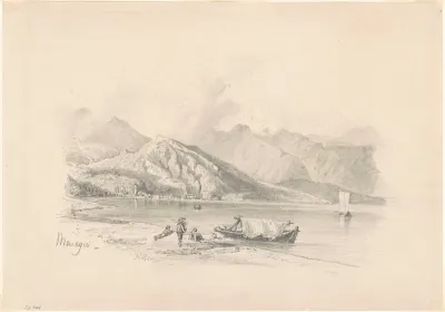 Lake Shore, Menaggio [recto]