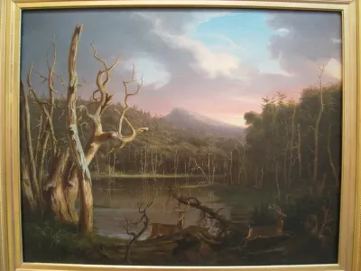 Lake with Dead Trees (Catskill)