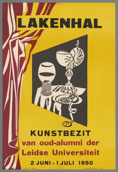 Lakenhal kunstbezit van oud-alumni der universiteit. 2 juni - 1 juli 1950