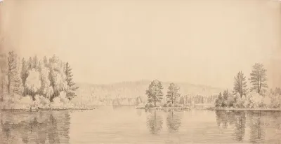 Lakeside Landscape from Haminalahti