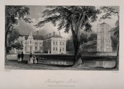 Lambeth Female Orphan Asylum (formerly Beddington Park): view of the grounds