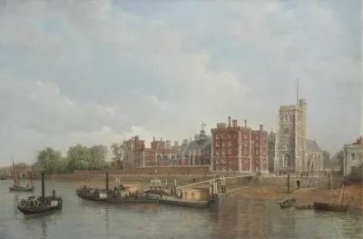 Lambeth Palace from the Thames