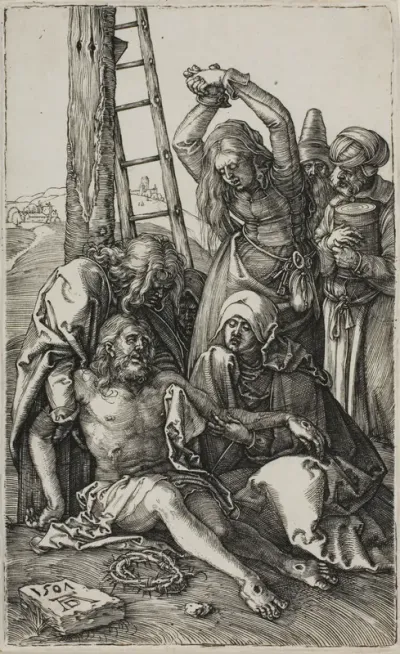 Lamentation of Christ, from The Engraved Passion