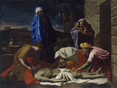 Lamentation over Christ