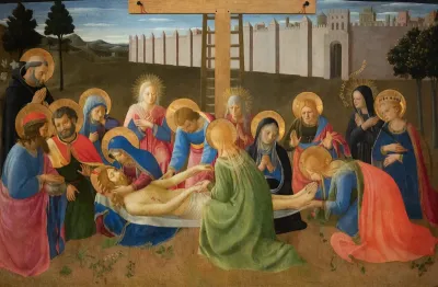 Lamentation over the Dead Christ, 1436 41