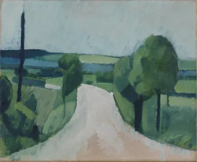 Landevej ved Fåborg