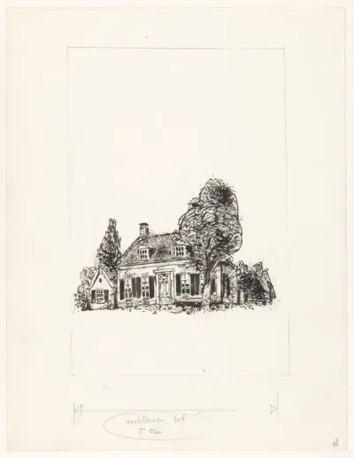 Landhuis met schuur