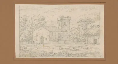 Landhuis met toren