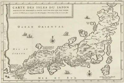 Landkaart van Japan