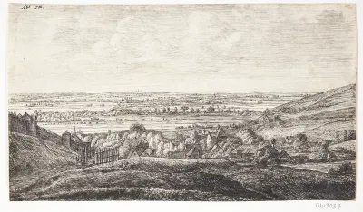 Landsby i en dal