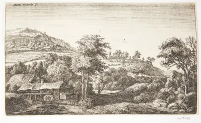 Landsby i en dal