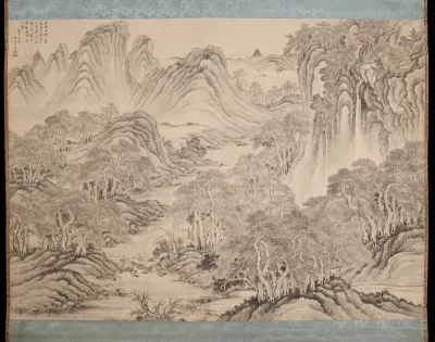 Landscape after the Four Wangs